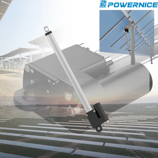 China manual fast installation Solar Tracker Linear Actuator